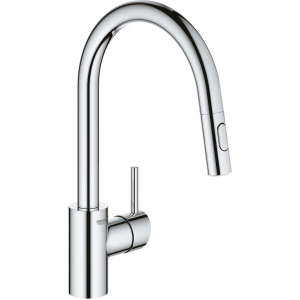 Змішувач кухонний з висувним виливом GROHE Concetto 31483002 ТОП в Полтаві