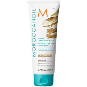 Маска з ефектом кольору MoroccanOil Color Depositing Mask колір Champagne 200 мл (7290113140592) краща модель в Полтаві