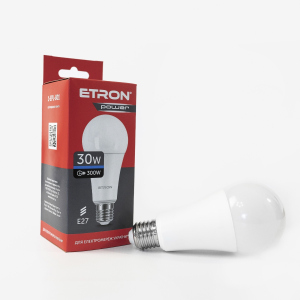 LED лампа ETRON Power Light 1-EPL-801 A67 30W 6500K E27 краща модель в Полтаві