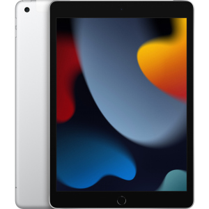 Планшет Apple iPad 10.2 2021 Wi-Fi + Cellular 64GB Silver (MK493RK/A) краща модель в Полтаві