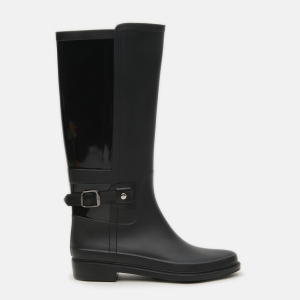 Резиновые сапоги Shoozy Tall 36 22.5 см Черные (1234567814472) ТОП в Полтаве