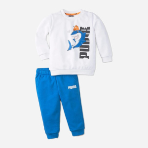 хороша модель Спортивний костюм Puma LIL Infants Set 58925202 80 см White (4063699324402)