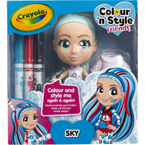 Набір для творчості Crayola Colour n Style Стильні дівчата Скай (918938.005) (8720077189386) ТОП в Полтаві