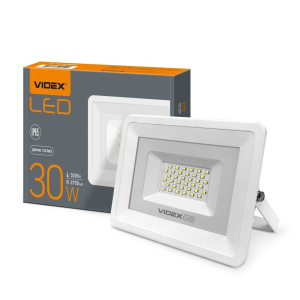 LED прожектор VIDEX 30W 5000K 220V (VL-Fе305W) лучшая модель в Полтаве