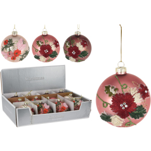 Набір ялинкових куль Christmas Decoration 8 см 12 шт (ABT620250) ТОП в Полтаві