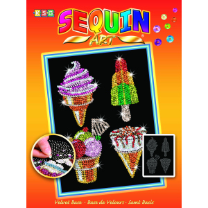 Набор для творчества Sequin Art Orange Ice Creams 25х34 см (SA1504) в Полтаве