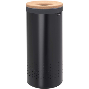 Бак для белья Brabantia 35 л 66.5х30х30 см Black (120008) лучшая модель в Полтаве