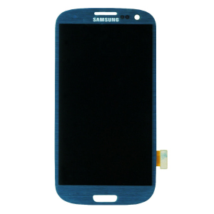 Матрица с тачскрином (модуль) для Samsung Galaxy S3 Metallic синий High Copy в Полтаве