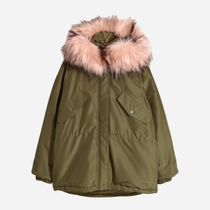 Парка H&M XAZ155824XUUH М Хаки с розовым (DD8000003385694) рейтинг