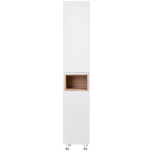 Пенал підлоговий Qtap Robin 350х1950х316 White/Whitish oak QT1376PN1651RWWO ТОП в Полтаві