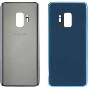 Задняя крышка для Samsung G960F Galaxy S9, серая, со стеклом камеры, Original (PRC), titanium gray