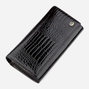 Кошелек ST Leather Accessories 18426 Черный лучшая модель в Полтаве