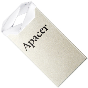 Apacer AH111 64GB USB 2.0 Crystal (AP64GAH111CR-1) ТОП в Полтаві