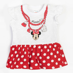 Сукня Disney Minnie Mouse MN15545 68-74 см Біла з червоним (8691109789860) ТОП в Полтаві