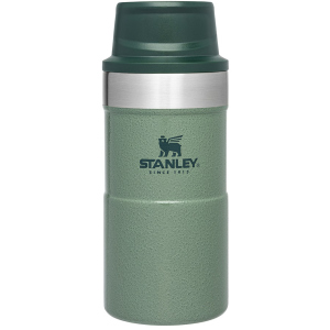 Термочашка Stanley Classic Trigger-action Hammertone Green 0.25 л (6939236382823) надійний