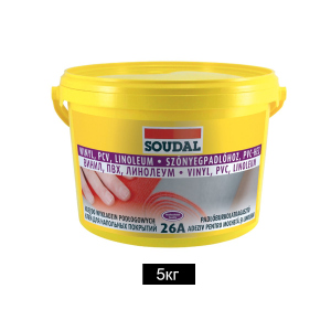 Клей для підлогових покриттів Soudal 26А 5кг (000030000026050000) рейтинг