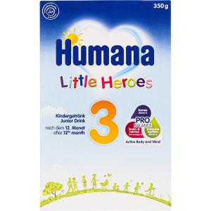 Молочная сухая смесь Humana Little Heroes 3 350 г (4031244705167) лучшая модель в Полтаве
