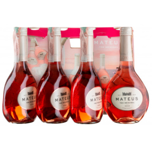 Вино Mateus Rose Multi-Pack рожеве напівсухе 0.25 л 4 шт 11% (5601012011425) краща модель в Полтаві