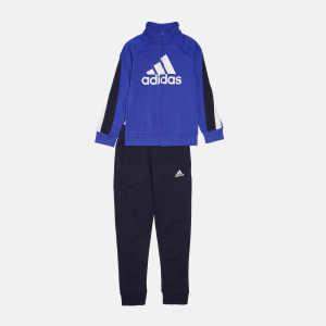 Спортивный костюм детский Adidas B Bos Cot Ts GT0339 122 см Boblue/Legink/White (4064056712863)