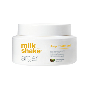 Засіб для глибокого живлення для всіх типів волосся Milk_shake argan deep treatment 200 мл (8032274052043)