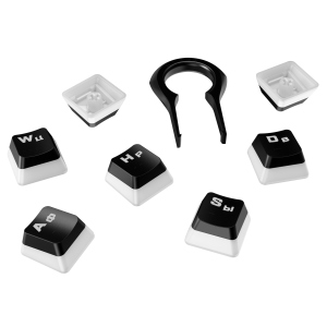 Набор колпачков для механических клавиатур HyperX Pudding Keycaps (HKCPXA-BK-RU/G) лучшая модель в Полтаве