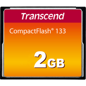 купить Transcend CompactFlash 133 2GB (TS2GCF133)