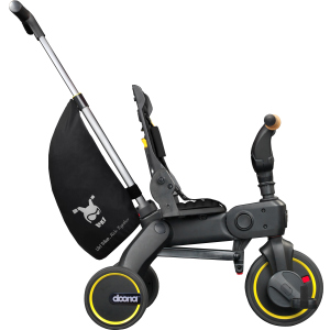 Складаний триколісний велосипед Doona Liki Trike S5 Nitro Black (SP550-99-033-015) в Полтаві