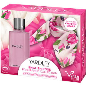 Набор Yardley Туалетная вода Yardley English Rose 50 мл + Косынка (5056179303676) ТОП в Полтаве