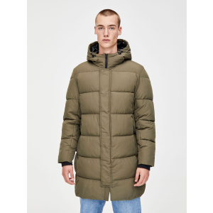 хороша модель Куртка Pull & Bear 9714/706/505 L Хакі (09714706505042)