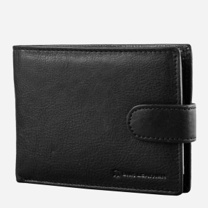 Чоловічий гаманець шкіряний DNK Leather DNKN1020L-CCF-black Чорний (2900000088405) в Полтаві