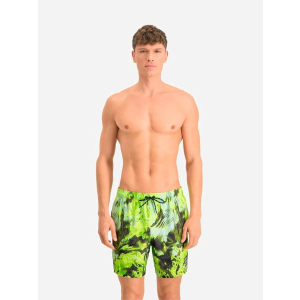 Шорты для купания Puma Swim Men Reflection Aop 93506002 XL Green Yellow (8720245051620) лучшая модель в Полтаве