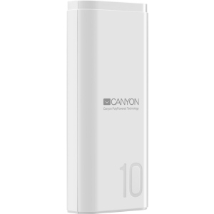 УМБ Canyon 10000 mAh White (CNE-CPB010W) краща модель в Полтаві