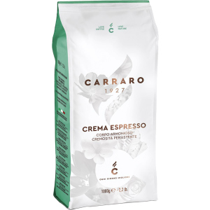 Кава в зернах Carraro Crema Espresso 1 кг (8000604001177) рейтинг