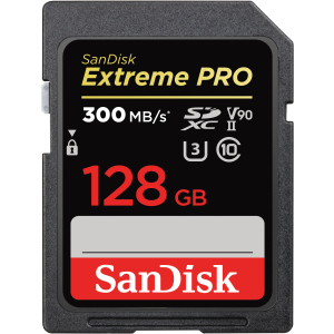 SanDisk Extreme PRO SDXC 128GB Class 10 UHS-II V90 (SDSDXDK-128G-GN4IN) ТОП в Полтаве