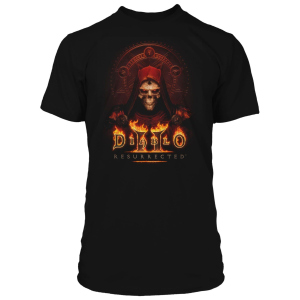 Футболка JINX Diablo II - Resurrected Key To Darkness Premium Tee Black, L