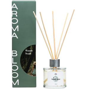 Аромадиффузор для дома Aroma Bloom Woody scent Аромат леса 100 мл (8690954163498) лучшая модель в Полтаве