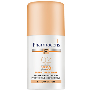 купить Корректирующий защитный тональный флюид Pharmaceris F SPF50+ Песок 30 мл (5900717154216)