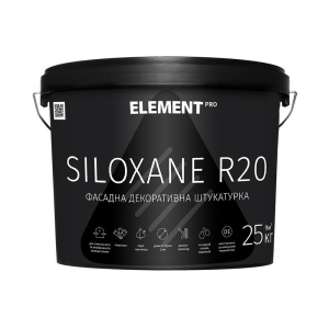 Фасадна штукатурка ELEMENT PRO SILOXANE R20 25 кг Прозора в Полтаві