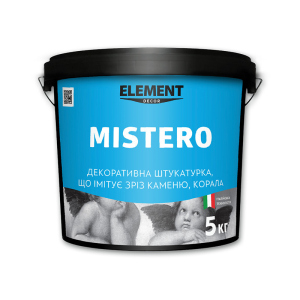 Декоративна штукатурка MISTERO ELEMENT DECOR 15 кг пластичний універсальний матеріал для оформлення інтер'єру в Полтаві