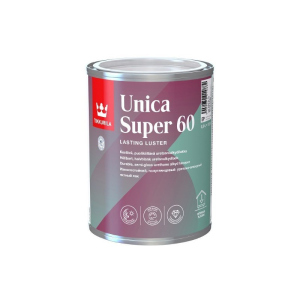 Лак алкид-уретановый TIKKURILA UNICA SUPER 60 яхтовый полуглянцевый 0,9л