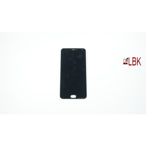 Модуль матрица + тачскрин для Meizu M2 Note, black, High Copy