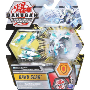 Ігровий набір Spin Master Bakugan Armored Alliance Бойовий Ультра бакуган зі зброєю Пегатрікс (SM64443-2) (778988297858) краща модель в Полтаві