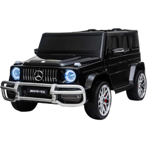 Електромобіль Kidsauto Двомісний Mercedes-Benz G63 AMG 4WD (S 307 чорний лак) (6903351803075Black) краща модель в Полтаві