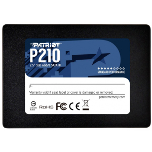 Patriot P210 256GB 2.5 " SATAIII TLC (P210S256G25) в Полтаві