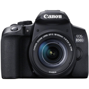 Фотоаппарат Canon EOS 850D 18-55mm IS STM Black (3925C016AA) Официальная гарантия! лучшая модель в Полтаве