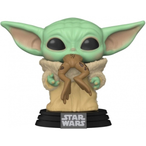 Коллекционная фигурка Funko POP! Star Wars: The Mandalorian - The Child with Frog (Baby Yoda)