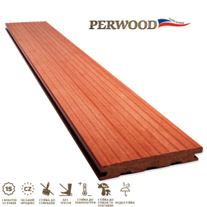 Терасна дошка Perwood Natural Massive Цегла 161х21х4000 мм (400069) в Полтаві