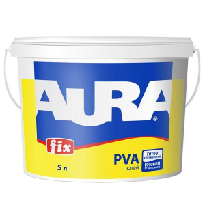 Клей AURA Fix PVA - 5 кг 10168 ТОП в Полтаве