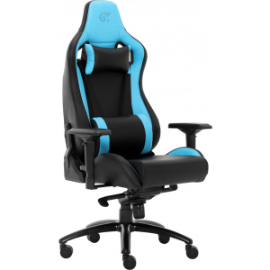 Кресло геймерское GT RACER X-0814 Black/Light Blue в Полтаве