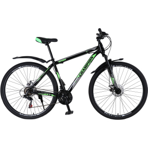 Велосипед Champion Spark 29" 19.5" Black-green-white (29ChWS21-003252) ТОП в Полтаве